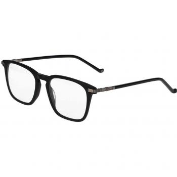 Hackett HEB343 001 Gafas Recetadas para Hombre Negras con armazones negros y lentes de medida 52