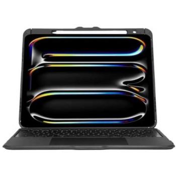 Teclado Bluetooth Targus VersaVu QWERTY UK con Funda Protectora para iPad Pro 13 (M4) - Retroiluminado, Con Trackpad, Rotación 360°