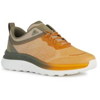 Zapatillas Deportivas Geox Spherica Actif X Hombre Amarillo/Verde Salvia