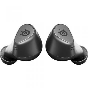 Auriculares Inalámbricos SteelSeries Arctis GameBuds para Gaming - Cancelación Activa de Ruido, 2.4 GHz + BT5.3, Batería de 40H, Carga Inalám