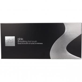 GHD Glide Professional Smoothing Hot Brush - Electric Straightening Brush in Black