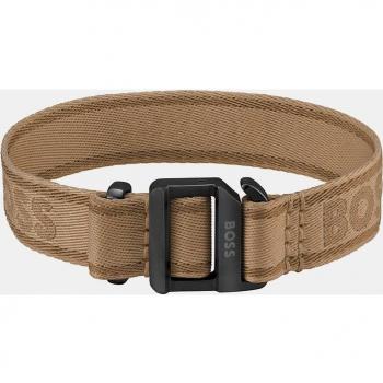Pulsera Boss Hombre Colin 1580499 Nylon Camel