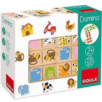 Goula - Dominó Zoo - Juego preescolar educativo a partir de 2 años
