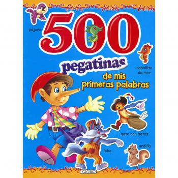 500 pegatinas de mis primeras palabras
