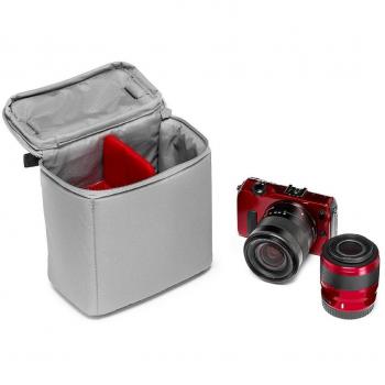 Manfrotto Bodypack NX - Bolsa para cámara, gris