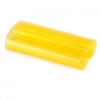 Ecloud Shop® 2 Pieces Vinilo Film Faro Luz Adhesivo Coche Antiniebla Amarillo Removible