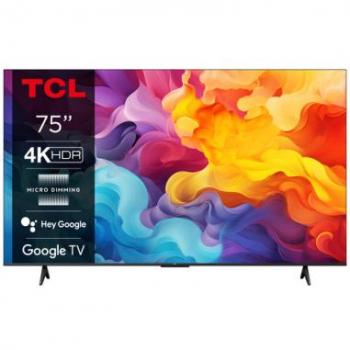 TCL 75P655 TV LED 75 UHD 4K Smart con Google TV y Dolby Audio