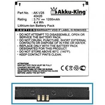 Akku-King batería para Emporia Seniorentelefon Emporia Talk, Emporia Talk Premium, Emporia Talk Plus - como AK-V28, AK-V29, 40426 - Li-Ion 1200mAh