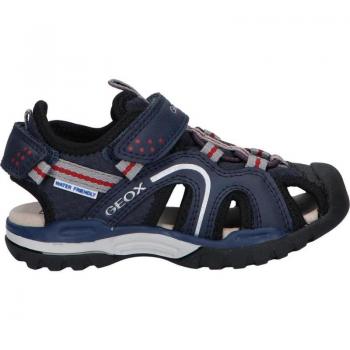 Sandalia Geox Borealis J250RB - Cuero Sintético y Textiles de Calidad, Sandalias de Niño GEOX J250RB 014ME J BOREALIS C0735 NAVY-RED