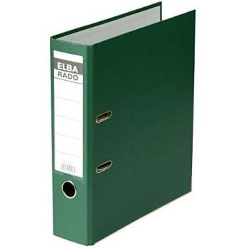 Carpeta Rado Brillante A4 80mm Verde PP