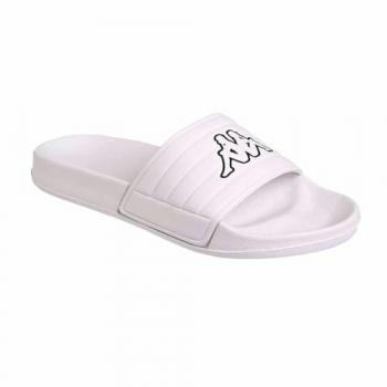 Sandalias Kappa Gatip para hombre en color blanco, talla 44, modelo Kappa Coll Gale, sandalias deportivas de estilo casual en combinación de colores blanco y negro