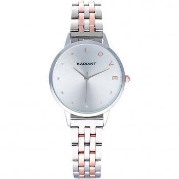 Radiant - Reloj de mujer Sri Lanka RA609203 con elegante correa plateada/gris