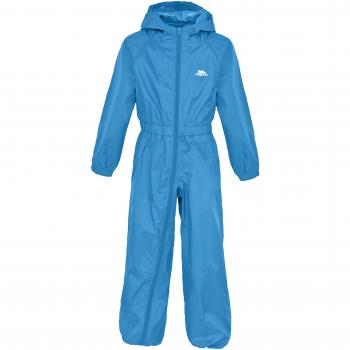 Trespass Button Chaqueta Impermeable, bebé, Azul-Azul, Size 12/18