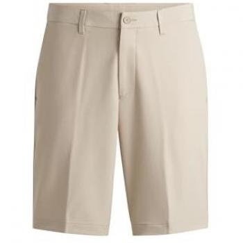 Pantalones Cortos de Hombre BOSS S-Commuter Beige Regular Fit con Pasadores Talla 48
