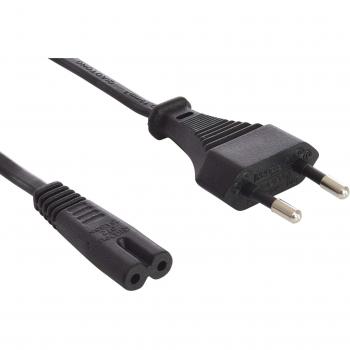 Sandberg EURO 2 Pins - Cable, 1.8 m, color negro