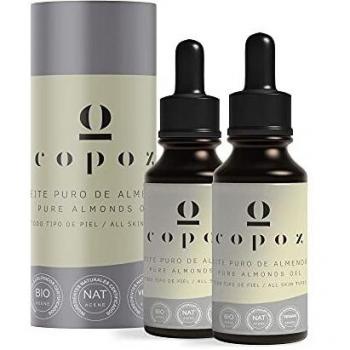Aceite de Almendras Dulces 200ml |Aceite 100% Natural y Ecológico| Aceite para el Cuidado de la Piel+Cabello y Todo el Cuerpo| Aquisana