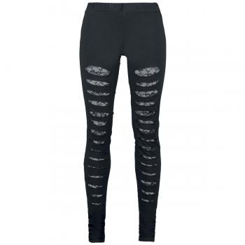 Vixxsin Cortes Mujer Leggins Negro M 95% algodón, 5% elastán sehr elastisch Pitillo