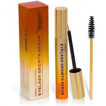 Serum Pestañas 5ml, Crece Pestañas y Cejas, Serum Para Crecimiento de Pestañas Fuertes, Densas y Volumin, Natural