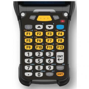 Teclado para móvil Zebra KYPD-MC9334FNR-01 Negro, Gris, Amarillo Alfanumérico Inglés