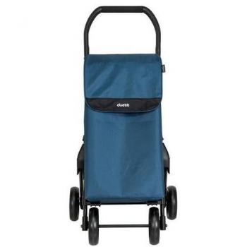 Carro Compra 4 Ruedas Muuvi Azul