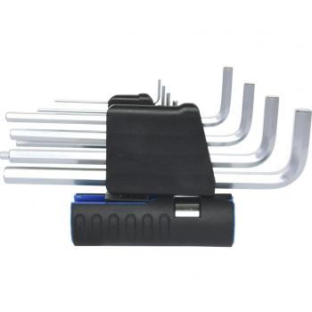 Juego de llaves Allen acodadas KS TOOLS 920.2150, 10 piezas largas en pulgadas