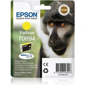 Epson Monkey Singlepack Yellow T0894 DURABrite Ultra Ink C13T08944011