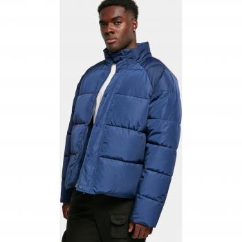 Urban Classics Dark Blue Raglan Puffer Jacket