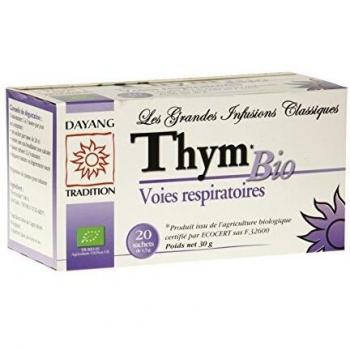 Dayang Infusión de Tomillo Orgánico 20 bolsas de 1.5g