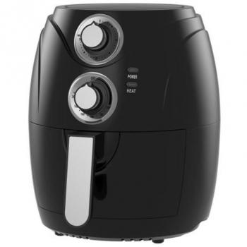 Freidora de Aire Caliente Muvip 2.3L 1300W con Temperatura Regulable, Temporizador y Olla Antiadherente