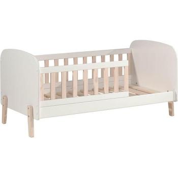 Cama Infantil Vipack Kiddy 70 x 140 cm Blanca con Opción de Cajón de Almacenamiento