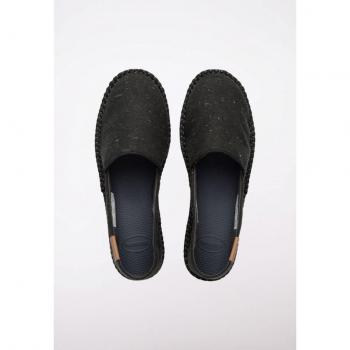 Havaianas Origine IV Esparto Plano Hombre Negro