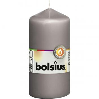 Velas Bolsius Moccoli 10 piezas 120x58mm gris cálido