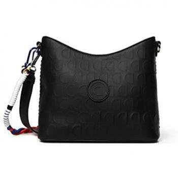 Desigual 20SAXPD02000U - Bolso de mano de Sintético Mujer 11x17.5x24 cm