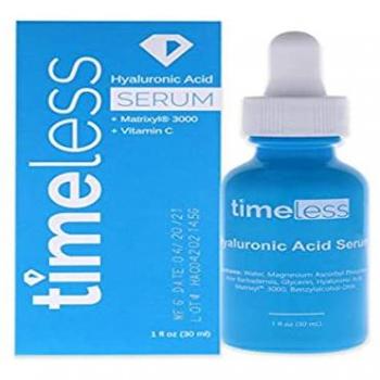 Timeless Hyaluronic Acid and Vitamin C Serum - 1oz (30ml) for Unisex