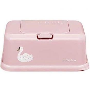 Caja para Toallitas Rosa Cisne