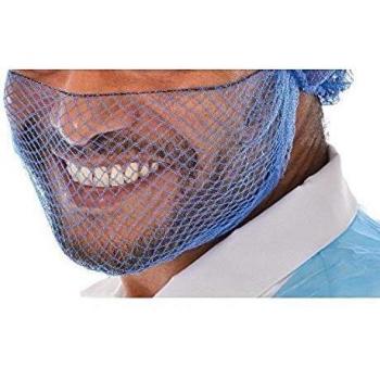 Redes de Barba Azul Claro - Talla Única - Lote de 50