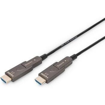 Digitus 4K AOC Hybrid HDMI Fiber Optic Cable with Removable Connector, 20m