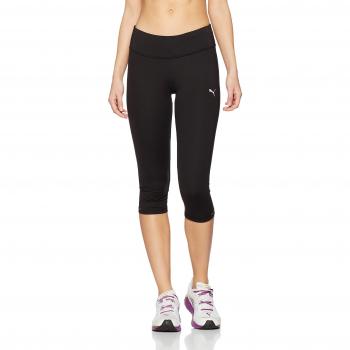 Puma Core-Run 3/4 Tight W Pantalones, Mujer, Negro, M