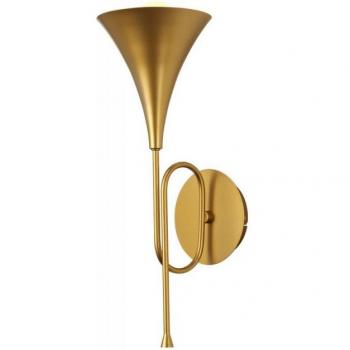 Lámpara colgante Jazz Gold, 1 bombilla E27 (Max 20W), diámetro 22cm, pintura dorada