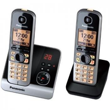 Panasonic KX-TG6722GB - Pack de 2 teléfonos digitales inalámbricos