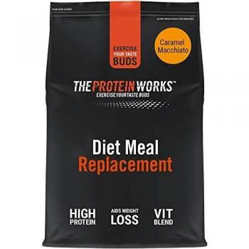 Sustituto De Comida Dietético | Rico En Nutrientes | Vitaminas Potenciadoras del Sistema Inmune | Asequible, Saludable & Rápida | THE PROTEIN WORKS | Macchiato Caramelo | 1kg