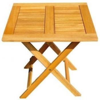 Mesa plegable de madera para exterior jardín cuadrada mod. MINI MINI