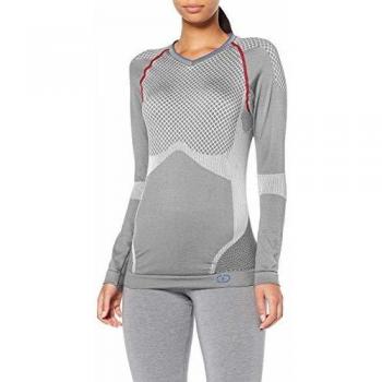 Damart Sport T-Shirt Activ Body 3 Thermolactyl Camiseta, Gris Claro 12954-11020, X-Small/Small para Mujer