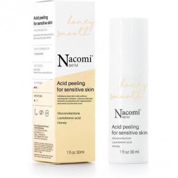 Exfoliante ácido Nacomi Next Level para piel sensible con miel 30ml