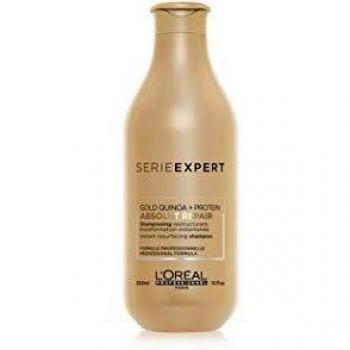 L'Oreal Professionnel Champú Absolut Repair con Quinoa Dorada y Proteína para Cabello Dañado, 300 ml