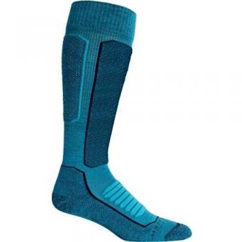 Icebreaker Siren Arena - Sujetador para mujer, color negro y nieve, Ski+ - Calcetines de lana de merino