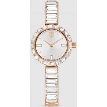 Swarovski Matrix Bangle Women's Watch with Clear Crystals - Swiss Made, Quartz