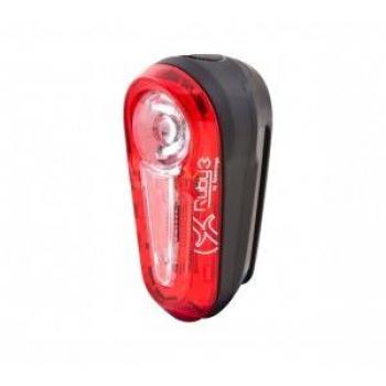 trasero Ruby 3 LED Rojo