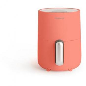 Freidora de Aire Sin Aceite 1,5L 900W Terracota - Cesta Antiadherente, Selector de Temperatura 80-200°, Apagado Automático, Libre de BPA, Programable