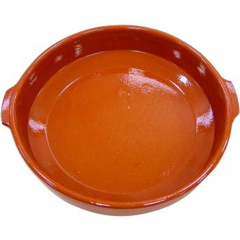 Fackelmann Clásica, cazuela para Callos, Paella, cocidos, Barro, Caramelo, Ø35cm